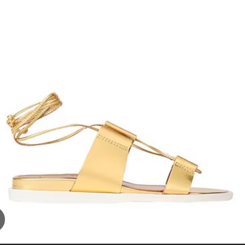 Bcbg women’s gold sandals